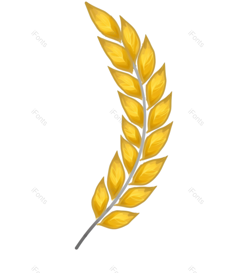 芒种图片,元素元素,卡通PNG,麦子免抠素材